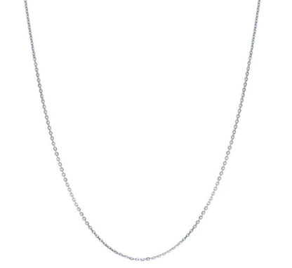 Italian Chain Necklace in Sterling Silver, 3 Piece