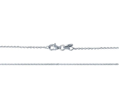 Italian Chain Necklace in Sterling Silver, 3 Piece