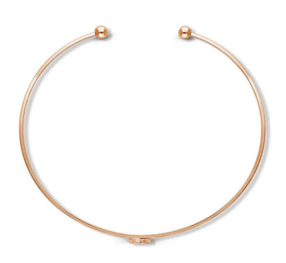Coin Choker in Rose Gold-Tone