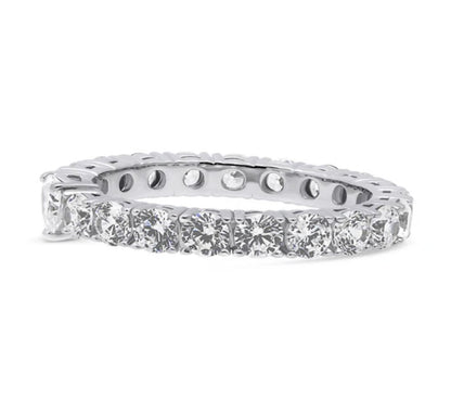 Solitaire 0.25ct Heart CZ Ring in Sterling Silver