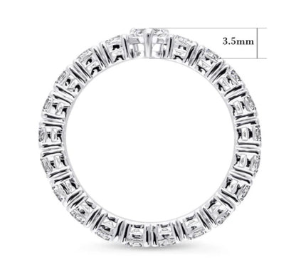 Solitaire 0.25ct Heart CZ Ring in Sterling Silver