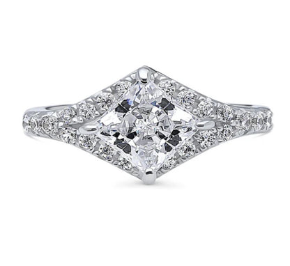 CZ Ring in Sterling Silver